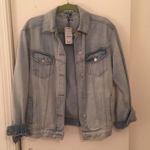 Topshop Moto Jean jacket-- never worn!!